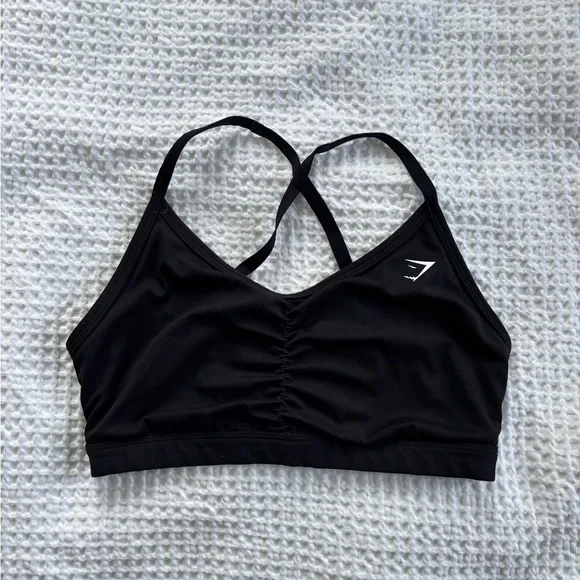 Gymshark Black Sports Bra - Picture 2 of 4